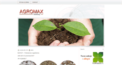 Desktop Screenshot of nawozy.agromax.eu